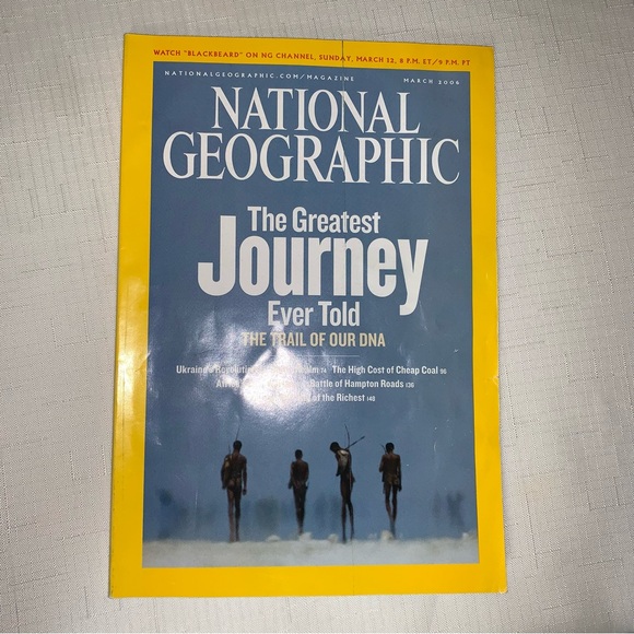 NATIONAL GEOGRAPHIC 2006 Set 4 Magazines Quake Love Grand Canyon DNA Educational - Picture 7 of 9